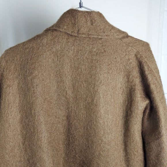 Vintage Wool Green Angora Jacket and Wool Sweater by Andrea Jovine - Picture 4 of 16